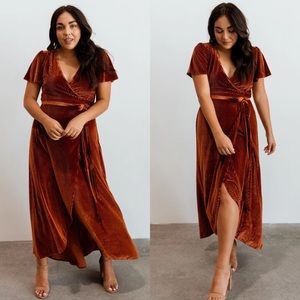 Baltic Born Rust Maxi Dress